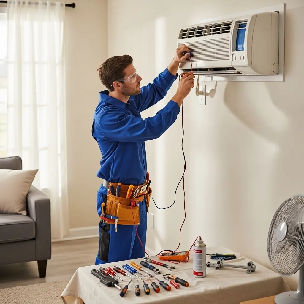 Kazan Daikin Daikin klima gaz dolumu ve bakım – Enerji verimliliği artırıldı. - Teknik servis örneği